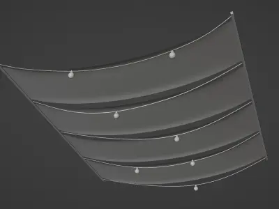 Pendant light 2 Free 3D model