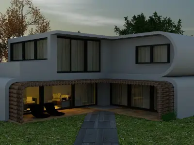 Garden House 3D model