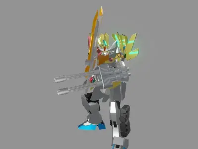 The Mecha Attacker 13 3D model