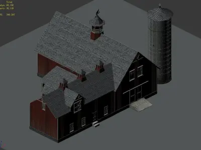 Heterogeneous - Building - Building B Building 05 3D model