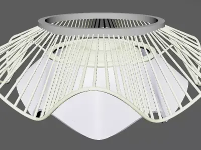 Lighting Low-poly 3D model