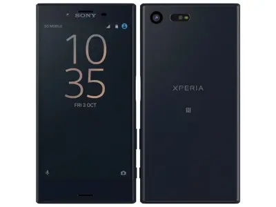 Sony Xperia X Compact Universe black 3D model