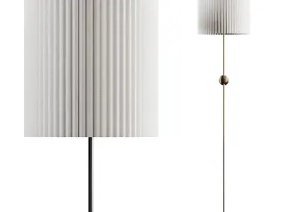 CB2 Marceau Boule Floor Lamp 3D model