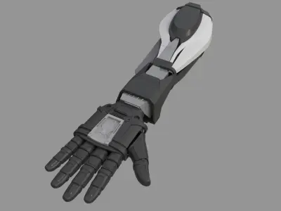 Robot arm 3D print model