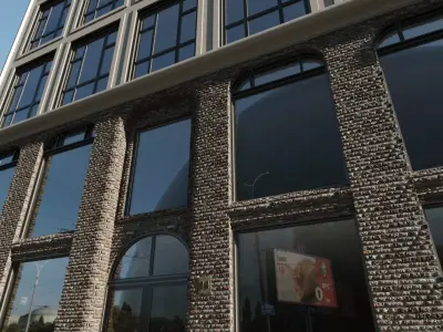 Facade N01 3D model
