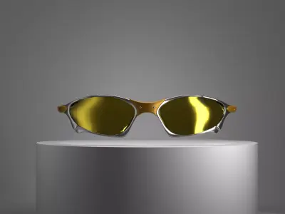 Oakley Penny Glasses  Low-poly 3D model
