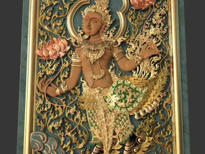 The Kinaree In Forrnce For Door or Windows For CNC 3D print model