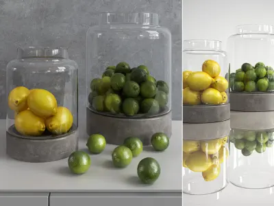 Limes and Lemons 3D model