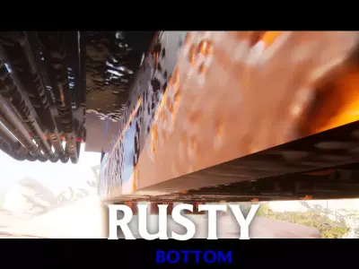 Futuristic Observation Scope Machine 3D model