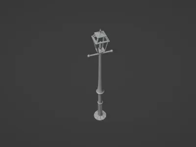 Street Lamp 3D print model buy