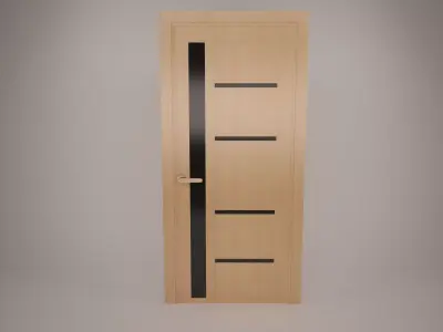 Door for apartment 3D model