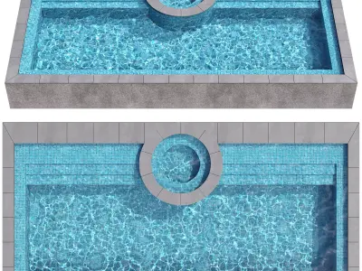 SWIMMING POOL NO112 A 3D model