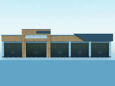 magazine  shop  store 3D model