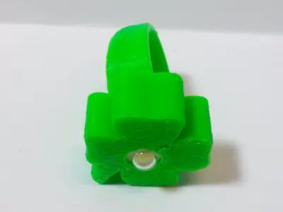 Shamrock LED light ring Free 3D print model