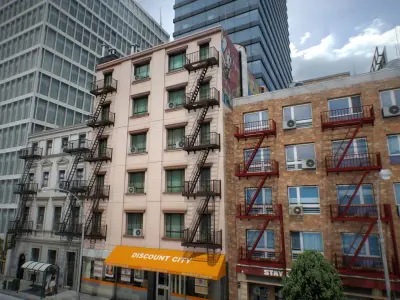NYC Block Set 2 V2 Low-poly 3D model