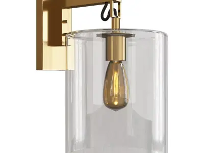 Parrish Wall Sconce Low-poly 3D model