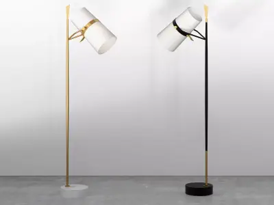 Yasmin Floor Lamp 3D model