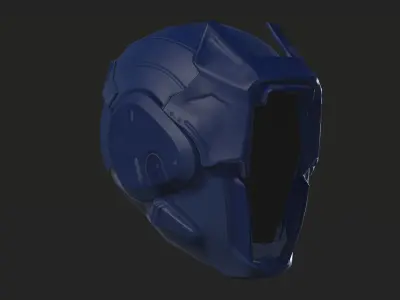 Project 1 - Blue Ice  Low-poly 3D model