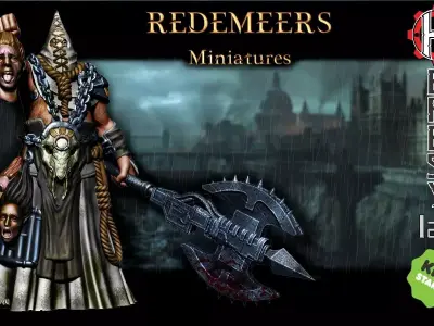 Heresylab Redeemers  both Scifi and Fanatasy Version Bundle 3D print model