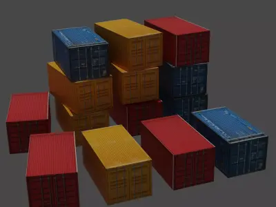 CONTAINER ON PUBG MODEL Texture