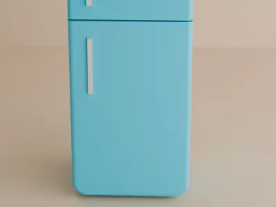 fridge Free 3D model