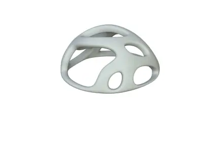 SciFi Cube Object No 44666 Low Poly Shape Low-poly 3D model