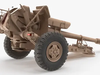  122 mm Field Howitzer Desert Towed 