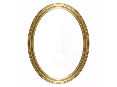 Mirror in a metal frame GZ-M1050 3D model
