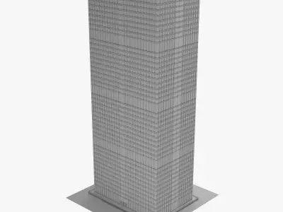 Skyscraper 3D model purchase