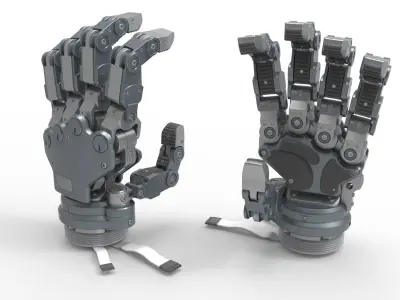  Robot Android Hand   3D model