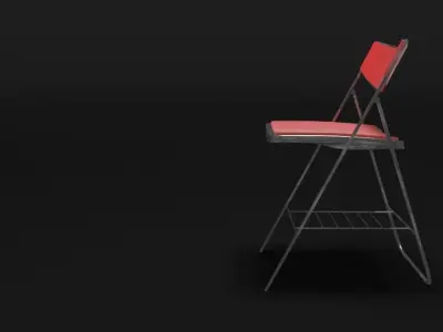 Folding Chair 2 3D model