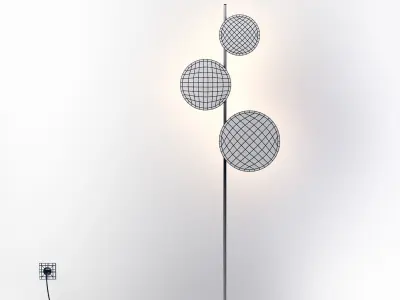 Ambiente floor lamp 3D model