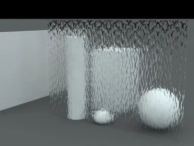 Glasses s Bumps 3D model