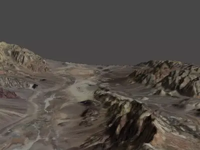 Death Valley National Park 3D model
