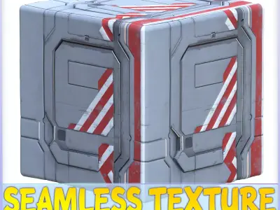 SciFi Seamless Texture Texture 24