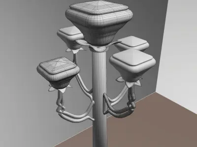 Street light 3D model