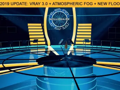 Millionaire studio 3D model