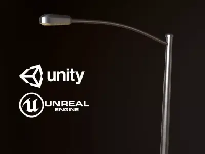 Street Light - PBR Game Ready Low-poly 3D model