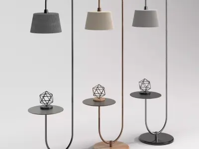 Modern Floor Lamp 3D model