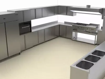 KITCHEN 60 3D model