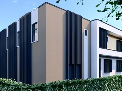 Modern House - ABD Low-poly 3D model