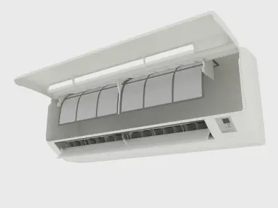 In Door Unit Airconditioner 3D model