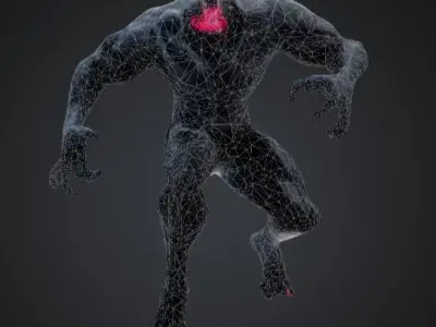 Venom 3D model for 3d Printing STL  3D print model