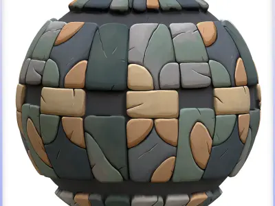Stylized Wall Seamless Texture Texture 59