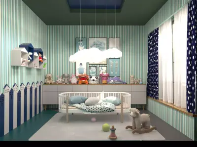 Baby Room 3D model