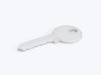 Key 03 3D model
