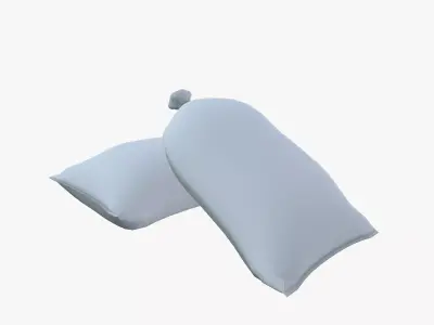 Sand Bags Low-poly 3D model