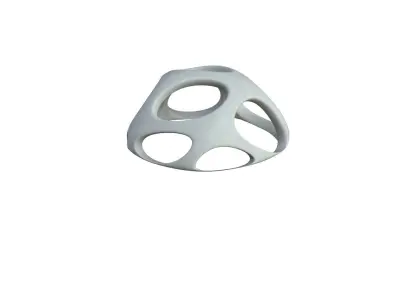 SciFi Cube Object No 55999 Low Poly Shape Low-poly 3D model