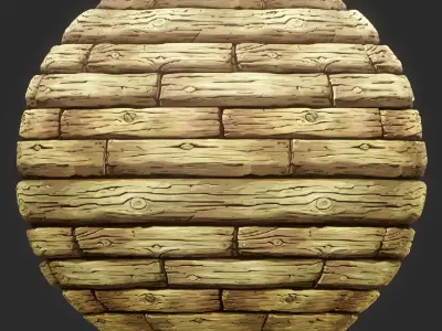 Stylized Wood Seamless Texture  Texture
