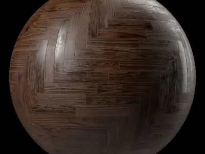 Parquet Materials 40- Parquet By Old Wood - Seamless PBR 4k Texture